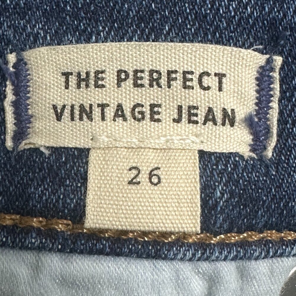 Madewell "The Perfect Vintage Jean"